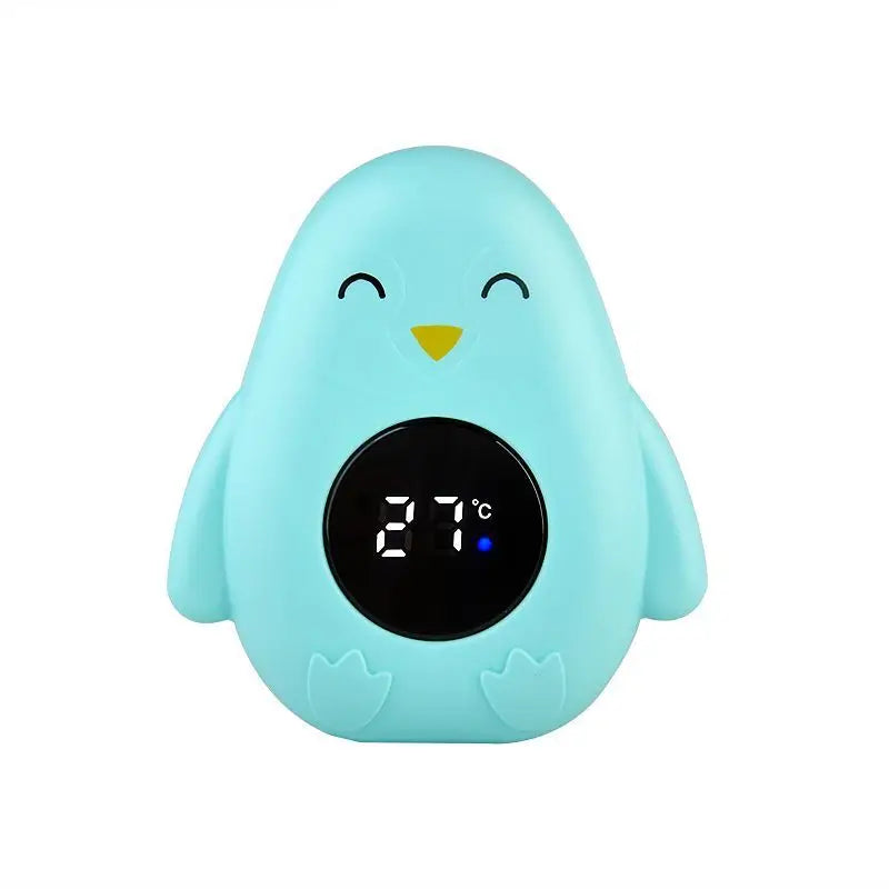 🛁 Bebek Banyosu Sıcaklık Ölçer – Dijital Yüzen Su Sıcaklık Test Cihazı (LED Ekranlı, Güvenli Karikatür Tasarım)